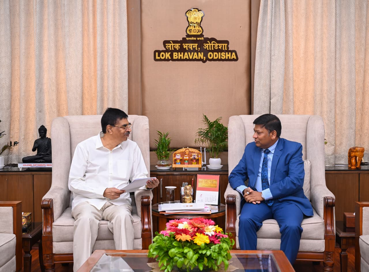 Official Meeting, Lok Bhavan, Odisha