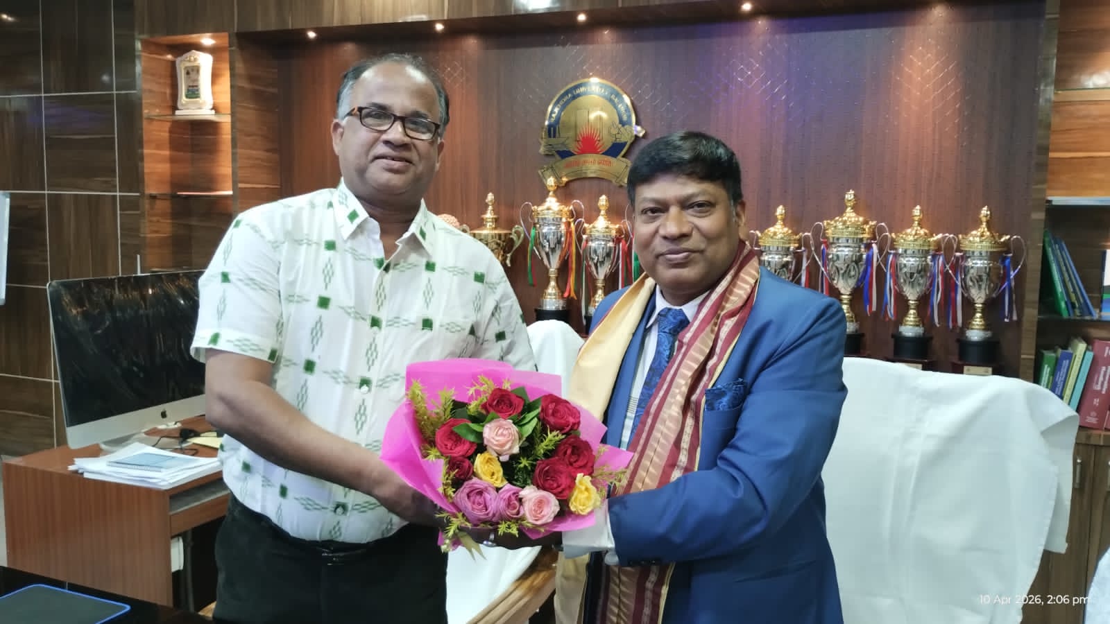 Prof. BB Malik at felicitation ceremony